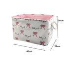 Foldable Canvas Cartoon Animal Laundry Basket OR Toy Storage.