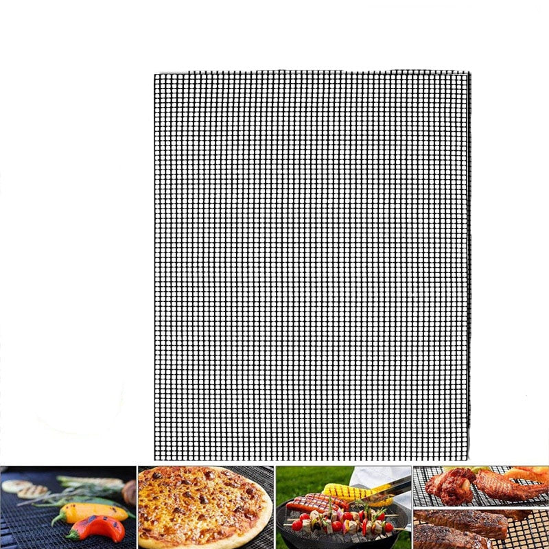 1pc Reusable Non-stick BBQ Grill Mesh Bag.