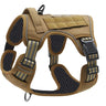 Durable Military-Style Vest with Reflective Straps & Secure Control Handle Dog Harness