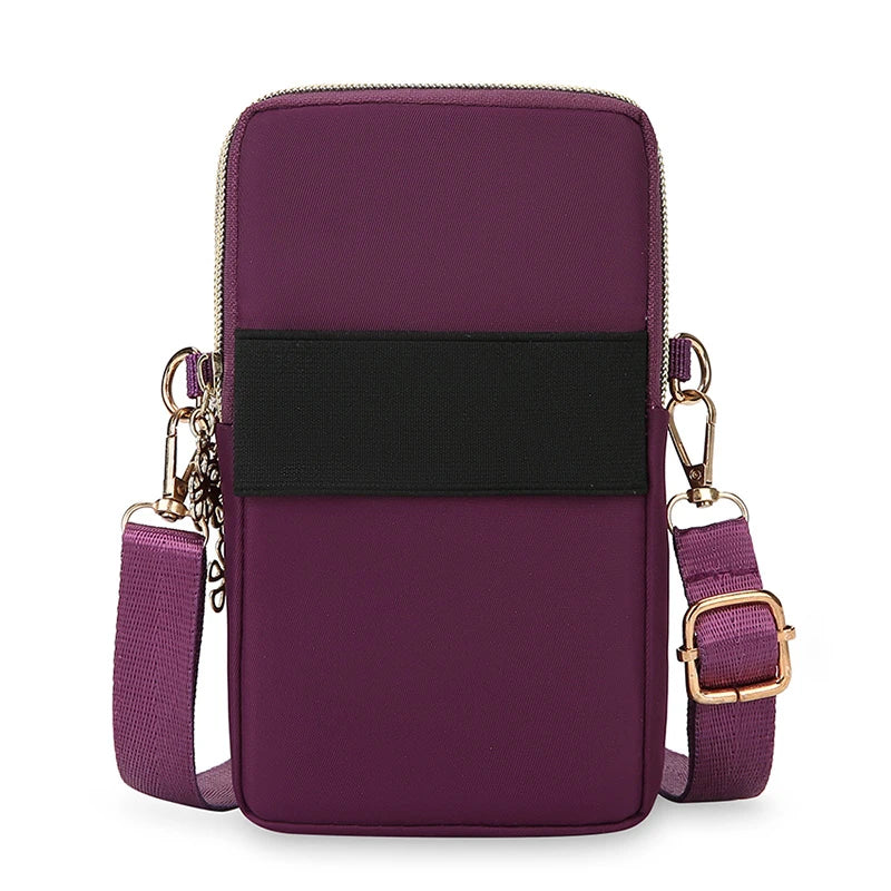 Women's Lightweight Nylon Crossbody Or Arm Bag