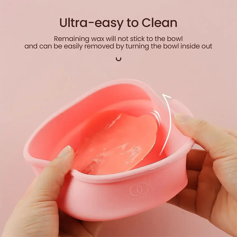 400ML Silicone Foldable Paraffin Pot Heater For Hair Removal