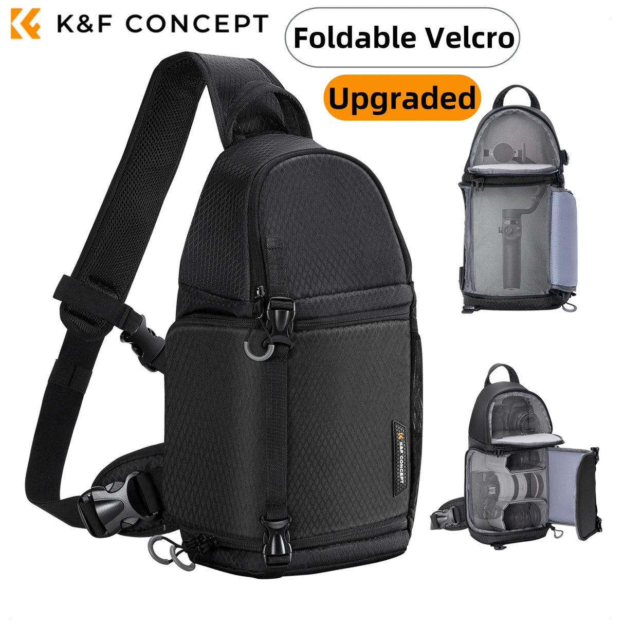 K&F Concept Waterproof 10L DSLR/SLR Sling Camera Backpack