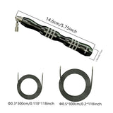 MOGOLD Durable Steel Wire Knot-Free Fitness Non-Slip Jump Rope |