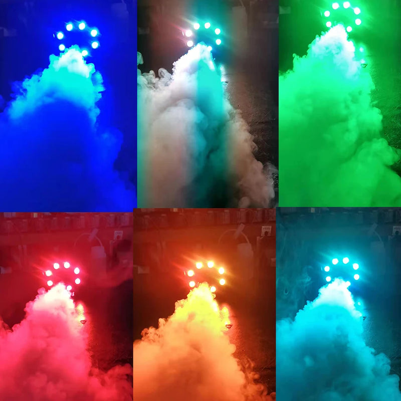 500W Colorful Smoke Machine With Remote controller DMX controller 220V Stage Lighting