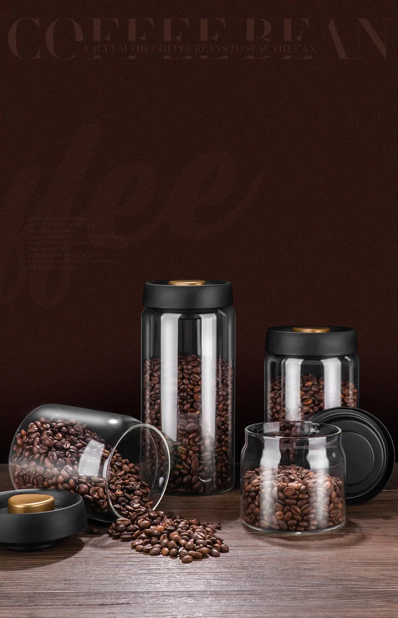 GIANXI Vacuum Sealed  Canister Set To Keep Coffee Beans And Grains Fresh