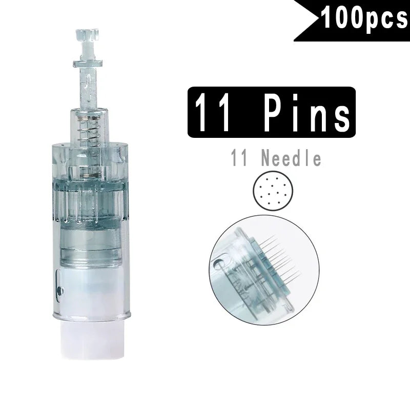 Dr Pen 5/10/20/50/100pcs  M8 Needle Cartridge Derma Pen Replacement ULTIMA-M8 Microneedling 11/ 16/24/ 36/ 42 Pin 5D Nano Needles