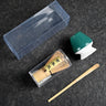 3/4pcs Matcha Bamboo Whisk Teaspoon And Ceramic matte Bowl