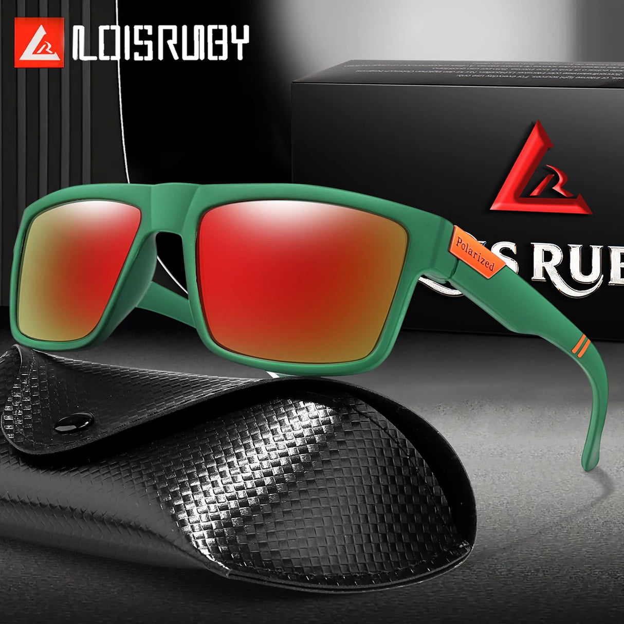 Polarized  UV400 HD Sunglasses With Case