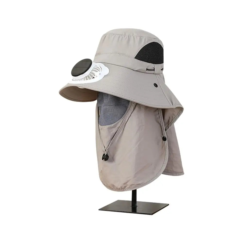 Solar Charging Fan Hat