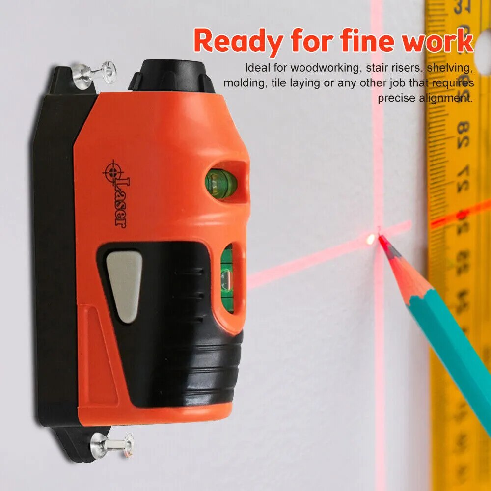 Mini Laser Guided Level Line Measurement Gauge. T