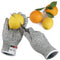 HPPE Level 5 Safety Anti Cut, Anti-Scratch Gloves For Industry, Gardening Or Kitchen Use.