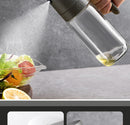 250ml High Borosilicate Glass Cooking Oil Dispenser Sprayer Mister for Air Fryer Or Salads