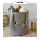 Foldable Canvas Cartoon Animal Laundry Basket OR Toy Storage.