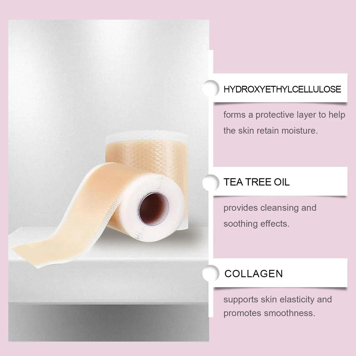 4x150cm Silicone Waterproof Self-Adhesive Scar Therapy Patch