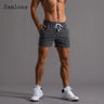 Men's Leisure Shorts With Lace Up And Pockets
