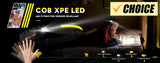 100W Rechargeable Long Range Zoomable LED Flashlight