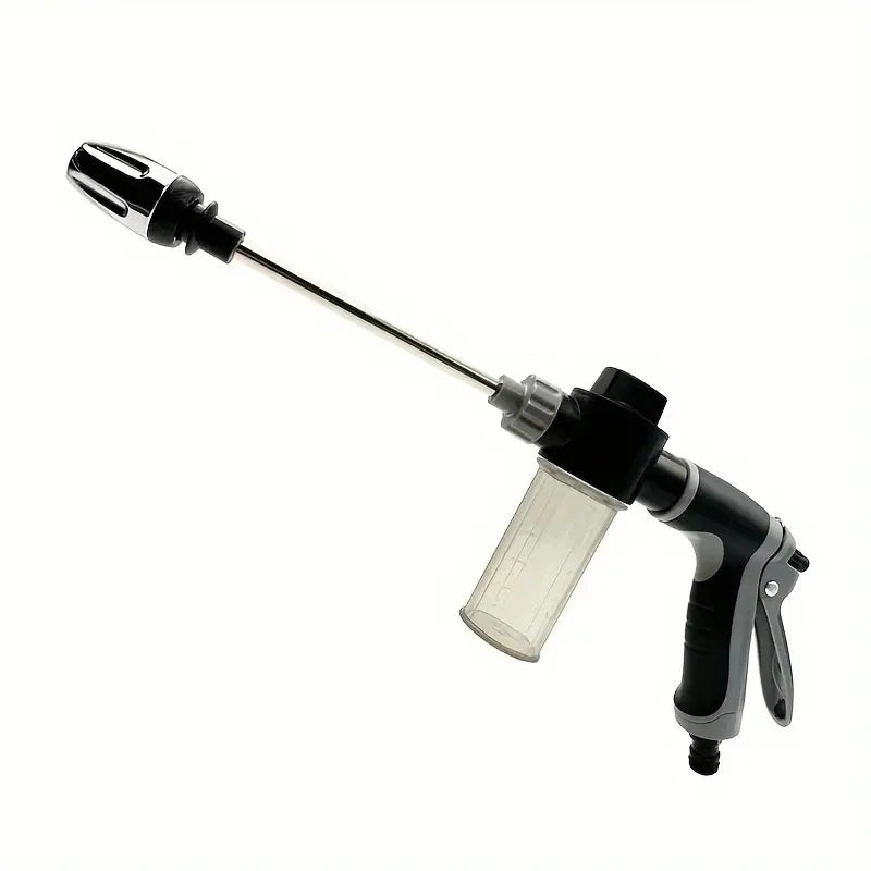 High Pressure Multi-Function Garden Nozzle with Soap Container