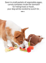 Pet Snuffle Roasted Turkey Toy