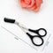 Stainless Steel Eyebrow Scissors with Comb