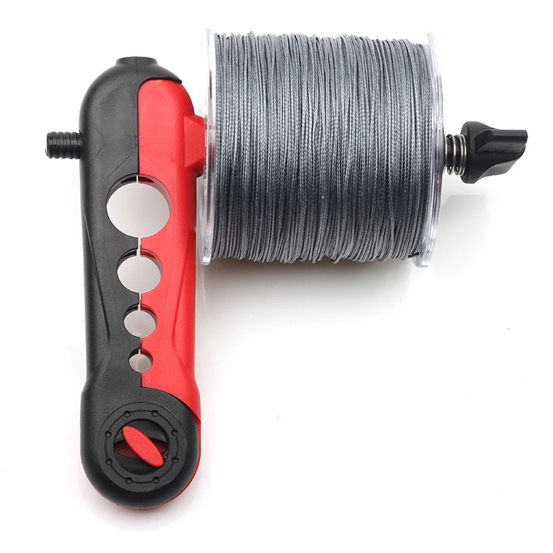 Portable Fishing Line Winder.