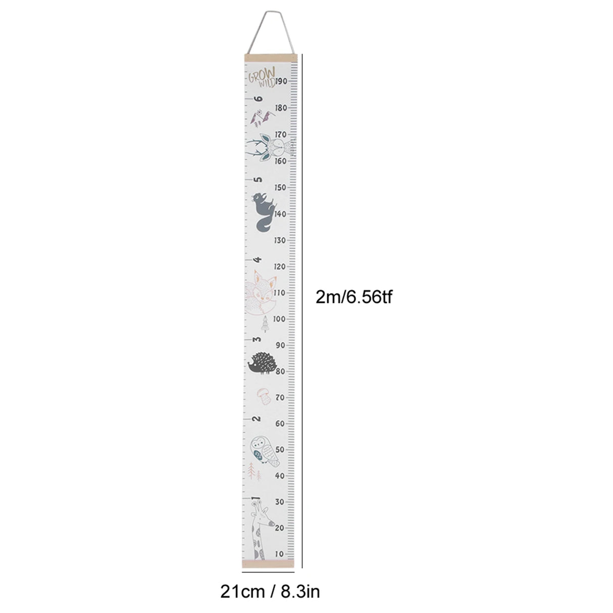 Height Measure Growth Wall Hanger