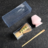 3/4pcs Matcha Bamboo Whisk Teaspoon And Ceramic matte Bowl