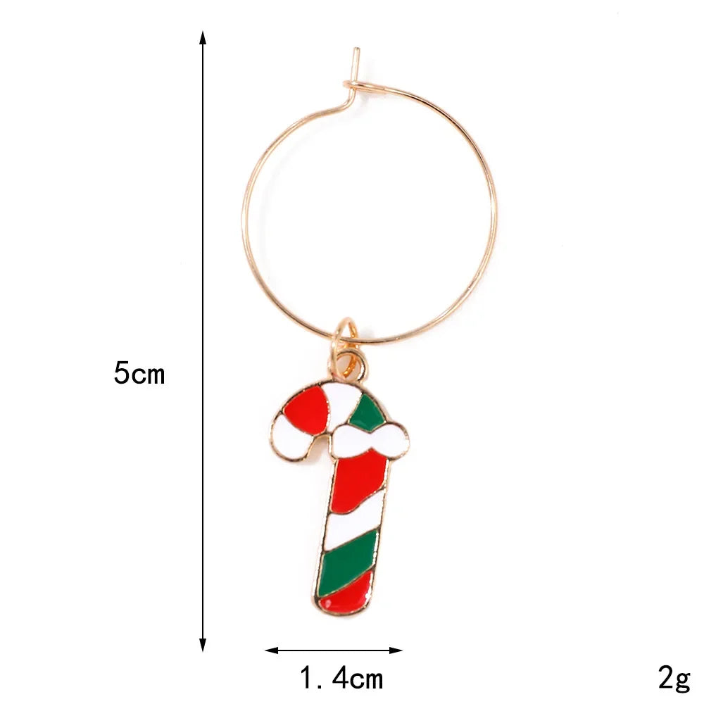 Christmas Wine Glass Charms