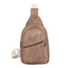 Soft Leather Casual Crossbody Shoulder Bag