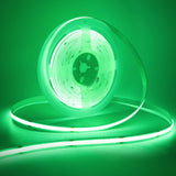 Battery Powered8MM COB Multi Color Led Strip 5V with Motion Sensor 320LEDs/M Led Induction