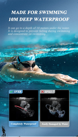 Bone Conduction  Bluetooth MP3-IPX8 Wireless Headset Waterproof For Swimming