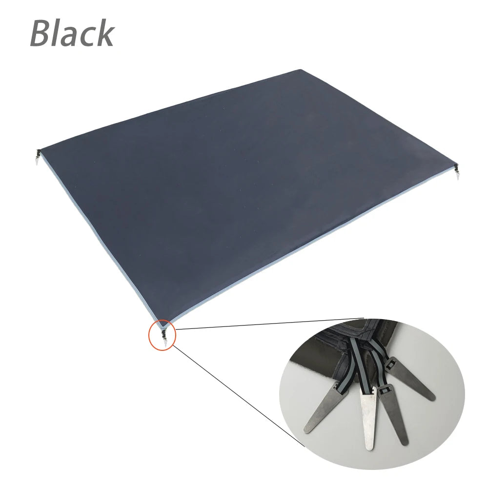Ultralight Pocket Size Waterproof Tent Ground Sheet With Stakes
