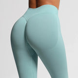 Women's High Waist Butt Lifting Seamless Fitness Pants