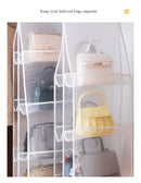 luluhut Wardrobe Hanging Organizer For Handbags