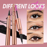 O.TWO.O Waterproof Long Lasting, Quick Drying, Smooth, Thick 2 in 1 Liquid Eyeliner And Mascara.