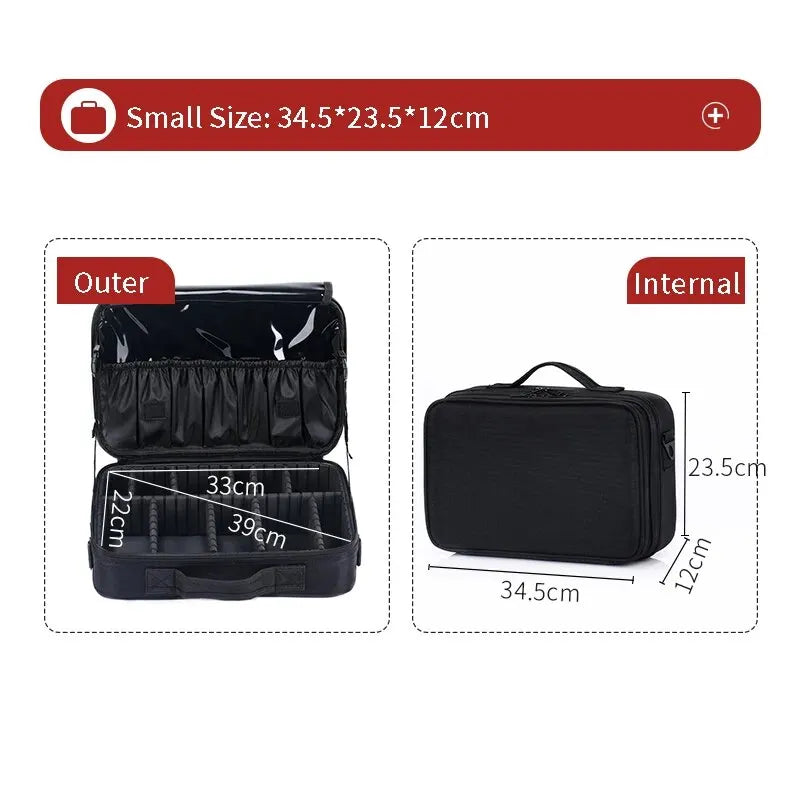 Large Waterproof Multi-layer Fishing Tackle Case