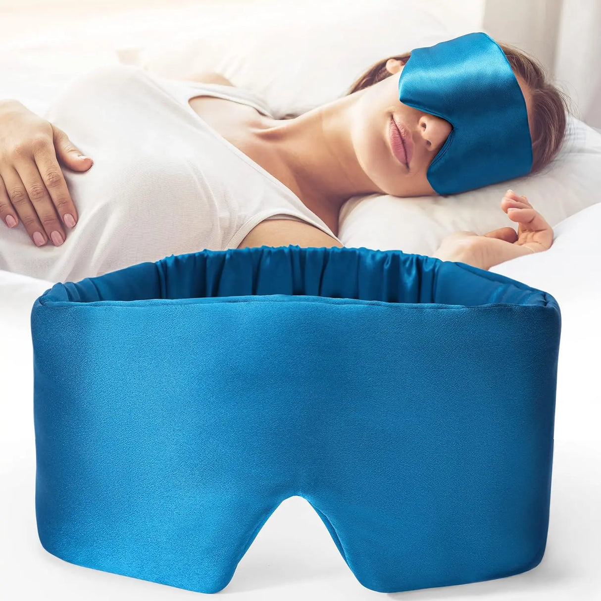 100% Natural Silk Breathable Blackout Sleep Mask