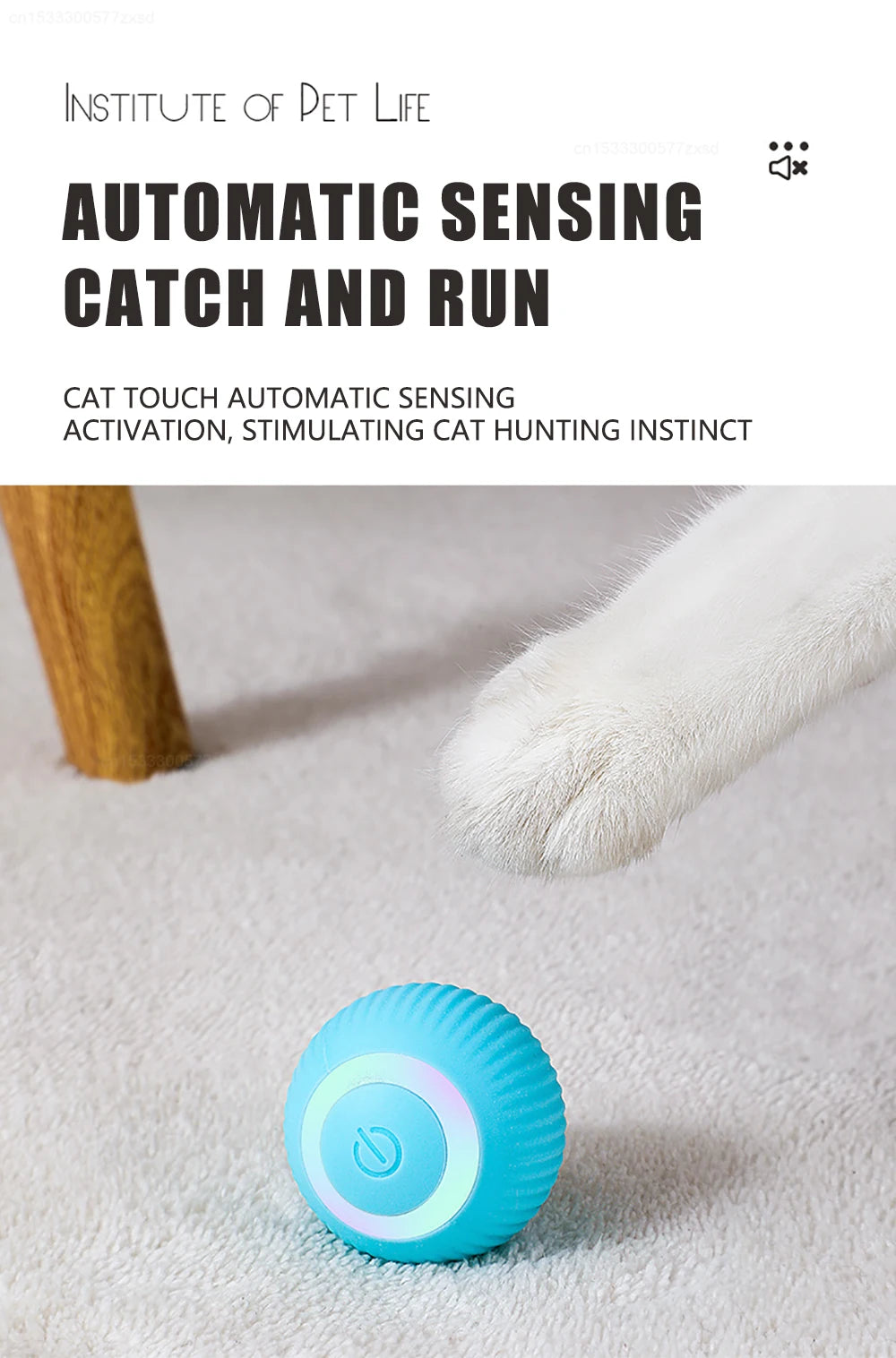 Electronic Interactive Cat Toy