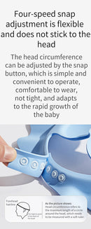 AIBEDILA Babies Waterproof Shower Cap For Eye and Ear Protection against Soap and Water.