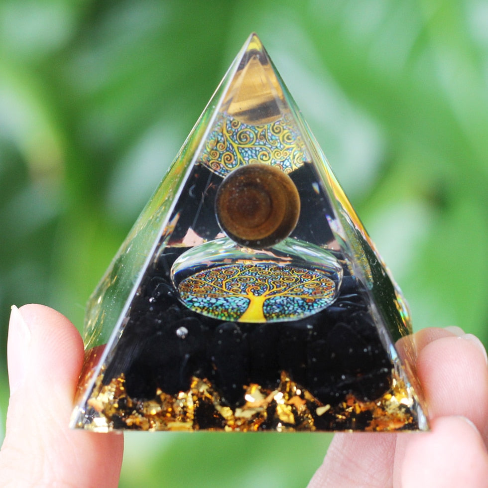 Energy Generator Orgone Pyramid For Meditaion.