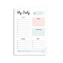 Dry Erase Magnetic Daily, Weekly, OR Monthly Whiteboard Planner For The Refrigerators.