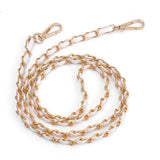 120cm Long PU Leather Bag Strap for Crossbody Shoulder Bags