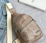 Soft Leather Casual Crossbody Shoulder Bag