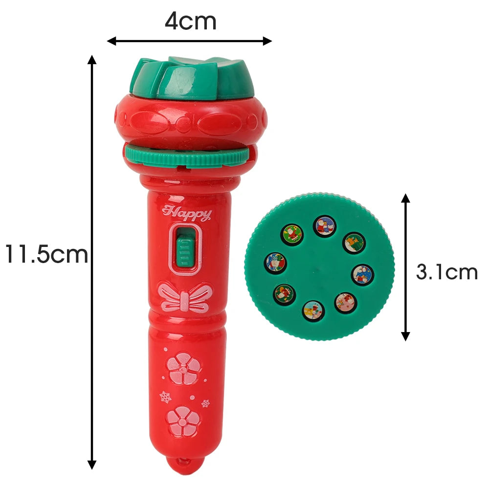 Children's Christmas Projector Flashlight.