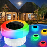 Solar Floating Chlorine 3 Inch Dispenser with Colorful Light