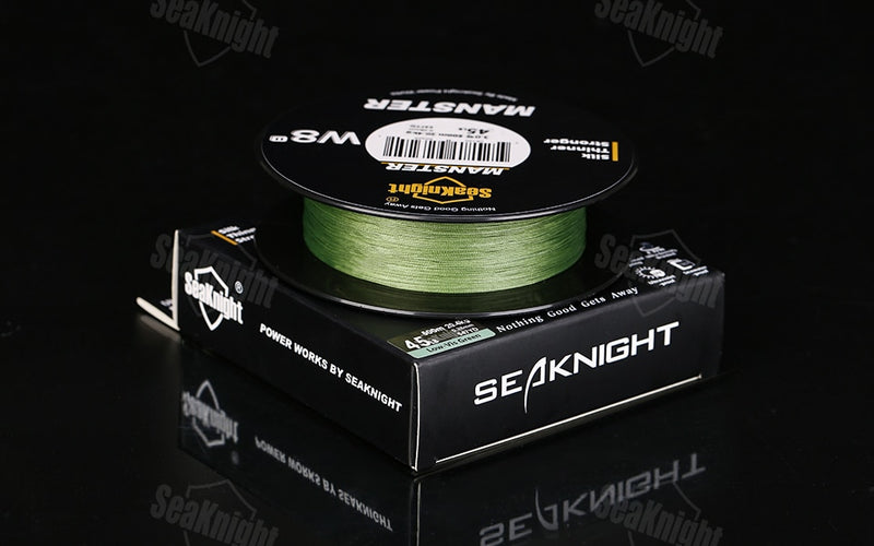 SeaKnight WII Series Fishing Lines 8 Weaves 500m 300m 150m.Braided PE Line for Seawater fishing 15-100LBs