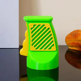 Ergonomic Design Portable Can Opener For Finger And Nail Protection