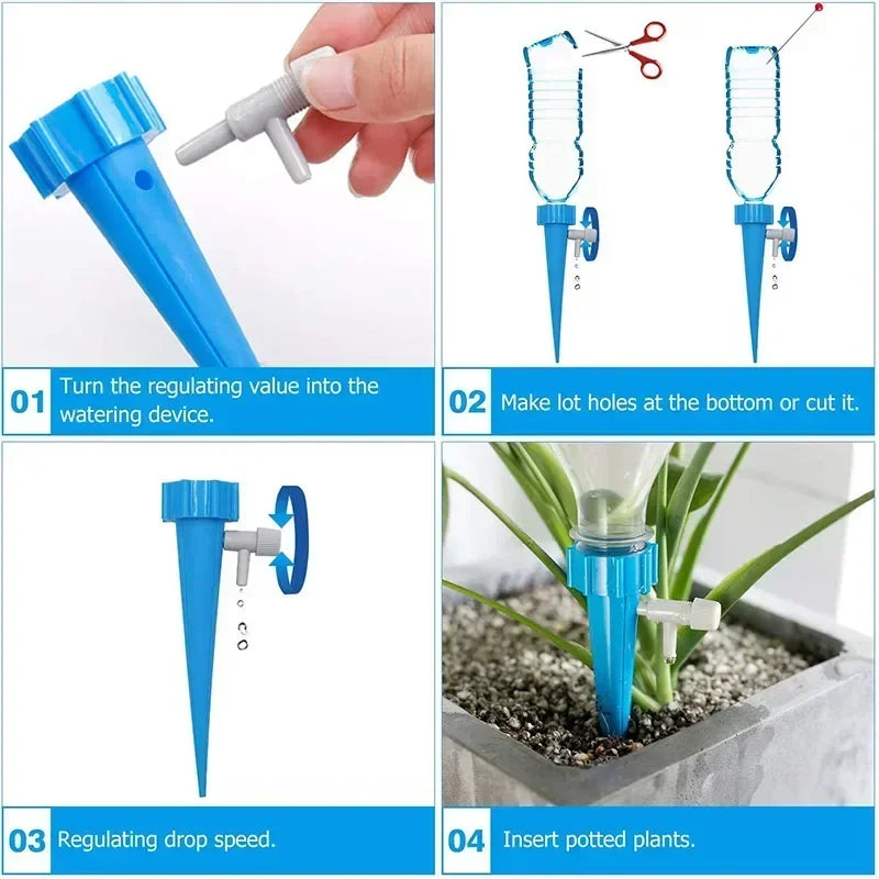 Automatic Self Watering Drip Irrigation For Indoor Or Outdoor Plants