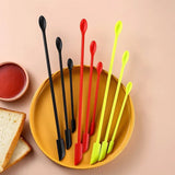 3-Piece Cosmetic Silicone Bottle Mini Scraper