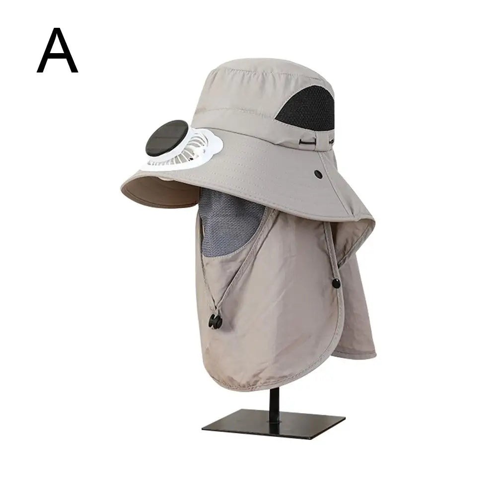 Solar Charging Fan Hat