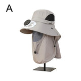 Solar Charging Fan Hat